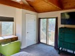 Primary Suite with Smart TV, Writing Desk and Small Deck